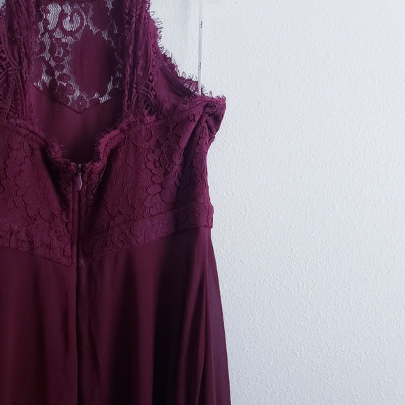 Lulu's Dance All Evening Lace Maxi Dress - Picture 9 of 11